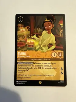 Disney Tiana - Restaurant Owner Legendary Foil 16/204 Azurite Sea Amber Lorcana - Image 1