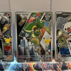 Pokemon TCG Series 2 First Partner Illustration Collection Gen 5 Unova FULL SET - Image 3