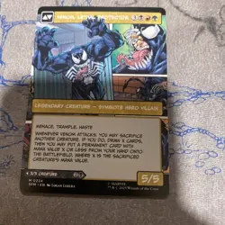 NM Borderless Eddie Brock, MTG, Marvel's Spider-Man, Magic the Gathering, 224 - Image 2