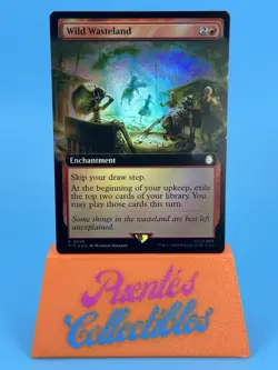 MTG Wild Wasteland 0396 Extended Art Foil Rare Universes Beyond: Fallout NM - Image 1