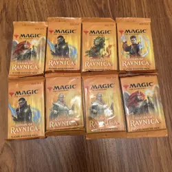 Magic the gathering mtg Guilds of Ravnica (8) Booster Packs New & Sealed - Image 1
