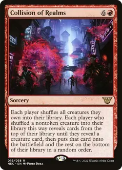 🔥MTG Collision of Realms - Commander: Kamigawa: Neon Dynasty (NEC) NEAR MINT🔥 - Image 1