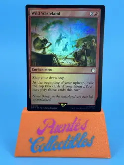 MTG Wild Wasteland (0071) FOIL Universes Beyond: Fallout NM Rare - Image 1