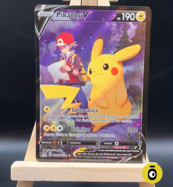 POKEMON - PIKACHU V SPECIAL ILL. RARE TG16/TG30 - Origine Perduta - ITA - NM - Image 1