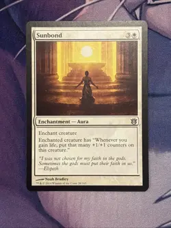 Sunbond (28) - Normal - Born of the Gods (BNG) - NM - Image 1