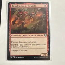 Rograkh, Son of Rohgahh #197 Commander Legends Regular Uncommon Partner - Image 1