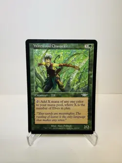 1x Magic The Gathering Wirewood Channeler Legions Regular LP - Image 1