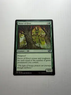 Drove of Elves LP Commander 2014 Magic: The Gathering Mtg Lightly Played - Image 1