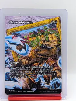 Plague of Vermin (Borderless) Teenage Mutant Ninja Turtles Eternal-Legal Regular - Image 1