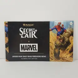 MTG: Secret Lair x Marvel's Spider-Man: Daily Bugle Breaking News (Rainbow Foil) - Image 1