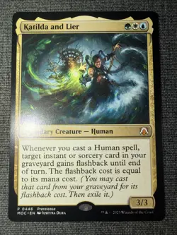 MTG Katilda and Lier (446/528) March of the Machine Commander NM - Image 1