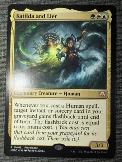 MTG Katilda and Lier (446/528) March of the Machine Commander NM - Image 2