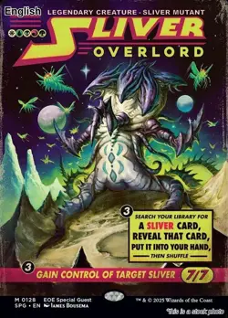 Sliver Overlord (Showcase) EN [SPG - 128] - NM TCG MTG - Image 1