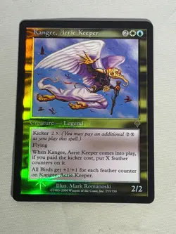 MTG FOIL Kangee, Aerie Keeper Invasion Magic the Gathering - Image 1