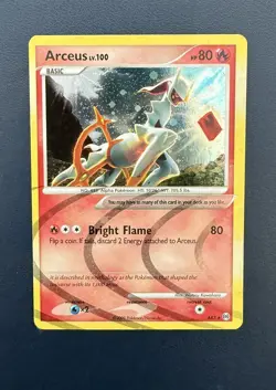 Arceus AR3 - Pokemon TCG Arceus Holo LP - Image 1