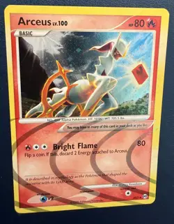 Arceus AR3 - Pokemon TCG Arceus Holo LP - Image 2