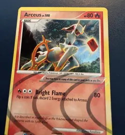 Arceus AR3 - Pokemon TCG Arceus Holo LP - Image 4