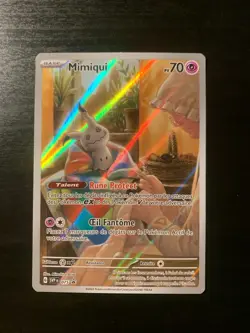 Carte Pokemon : Mimiqui SVP 075 Promo Ecarlate & Violet Francaise - Image 1
