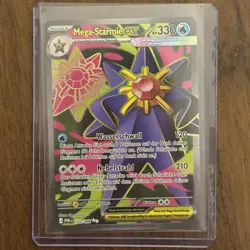 Pokemon TCG Mega-Starmie EX 102/088 Deutsch - near Mint - Perfekte Ordnung - Image 1