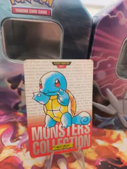 Pokemon Karte Card carddass Monsters collection Red 1996 japanese Squirtle Good - Image 1