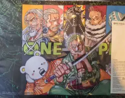 One Piece Card Game! Official Limited EditionVol.4 Roronoa Zoro Playmat & Promo! - Image 2