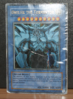 YuGiOh Obelisk the Tormentor - GBI-002 - Ultra Rare - Gameboy Worldwide - Poor - Image 3