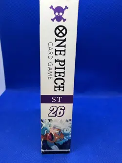 SEALED One Piece Starter Deck 26: PURPLE/BLACK Monkey.D.Luffy ST26 + OP11 Pack - Image 3