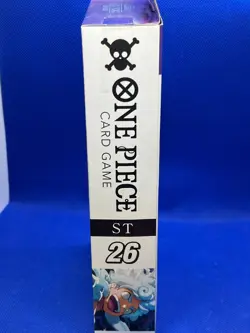 SEALED One Piece Starter Deck 26: PURPLE/BLACK Monkey.D.Luffy ST26 + OP11 Pack - Image 4