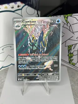 Pokemon Card Clawitzer 141/132 Mega Evolution Illustration Rare Near Mint - Image 1
