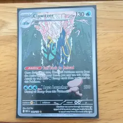 Pokemon Card Clawitzer 141/132 Mega Evolution Illustration Rare Near Mint - Image 1