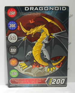 Bakugan Card - Dragonoid - Series 1 Gate card - BA055a - 2006 - Image 1