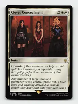 Clever Concealment Commander: FINAL FANTASY Magic: The Gathering Cards - Image 1