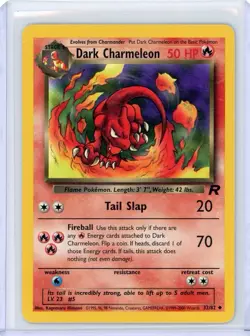 Pokemon Card - Dark Charmeleon - 32/82 - Team Rocket - 2000 - Image 1