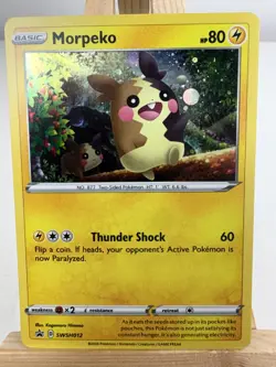 Morpeko - SWSH012 - Holo - Black Star Promo - NM - Pokemon Card - Image 1