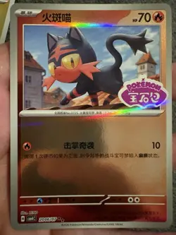 Pokemon TCG Holo Gem Stamped Card Lot - Magneton, Charjabug, Litten CN 3 2006/07 - Image 4