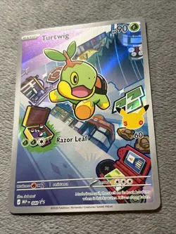 Turtwig 040 MEP EN Pokemon Card Full Art Holo First Partner Promo 2026 NM+ - Image 2