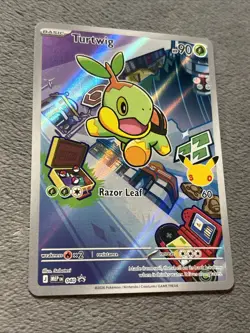 Turtwig 040 MEP EN Pokemon Card Full Art Holo First Partner Promo 2026 NM+ - Image 3