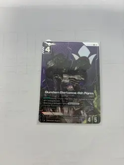 Gundam Card Game: ST05-001 LR+ Gundam Barbatos 4th Form - Image 1