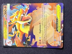 Pokemon TCG Mega Charizard Y Ex 022/217 Ascended Heroes Double Rare NM Card - Image 1