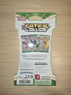 Pokemon TCG XY Fates Collide Sleeved Booster Pack 10 Cards English Lugia Art - Image 2