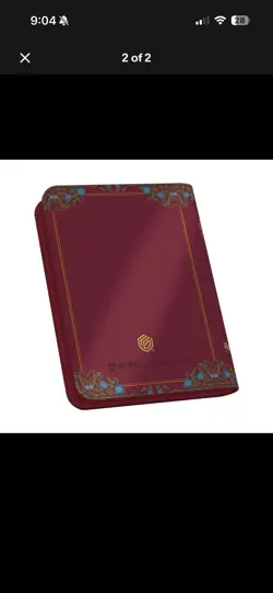 Ultimate Guard Harry Potter Gryffindor Card Binder 4 Pocket XenoSkin New 160 Ct - Image 2