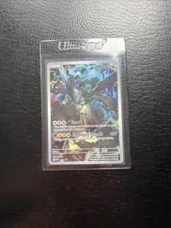 Pokemon N's Zekrom Full Art Promo Holo Dragon Mega Evolution 031 130 HP Card - Image 1