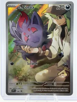 N's Zorua 189 Sv: Scarlet & Violet Promo Cards Holo - Near Mint - Image 1