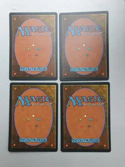 Burnt Offering x4 PLAYSET, MTG Ice Age (1995) Common Black Instant NM - Image 2