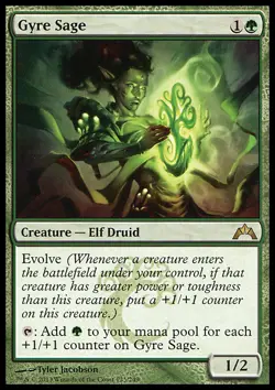 MTG GYRE SAGE EXC - SAGGIA DEL CERCHIO - GTC - MAGIC - Image 1
