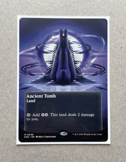 Ancient Tomb (Borderless) - Regular - Edge of Eternities: Stellar Sights - MTG - Image 1