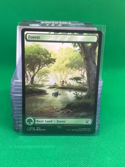 MTG - (Full Art) FOREST #308 - Final Fantasy (C) - Image 1