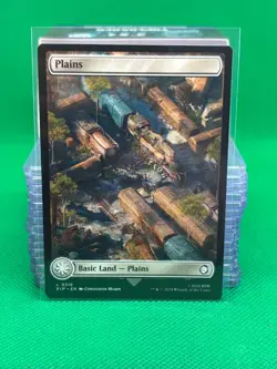 MTG - (Full Art) PLAINS #318 - Fallout (C) - Image 1