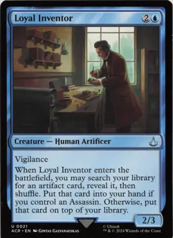 Loyal Inventor U Universes Beyond: Assassin's Creed 21 LP-NM - Image 1