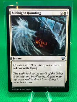 MTG - MIDNIGHT HAUNTING - All Will Be One Commander (U) - Image 1